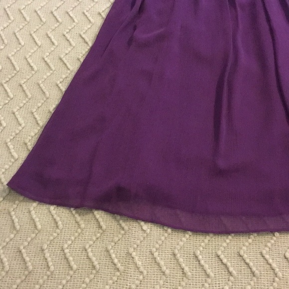 Max and Cleo Purple Formal/SemiFormal Empire Dress - Picture 4 of 16
